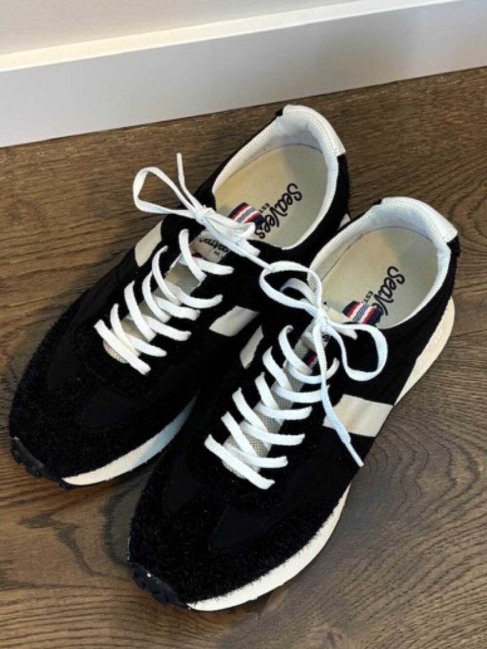 SEAVEES MEN'S ACORN TRAINER Black COLOR NWT SIZE US 11.5 Retail $140